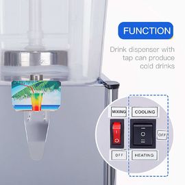 Bevroren de drankmachine van Ce koelde de certificaat met LEIDENE lichte 18 liter Drankautomaat