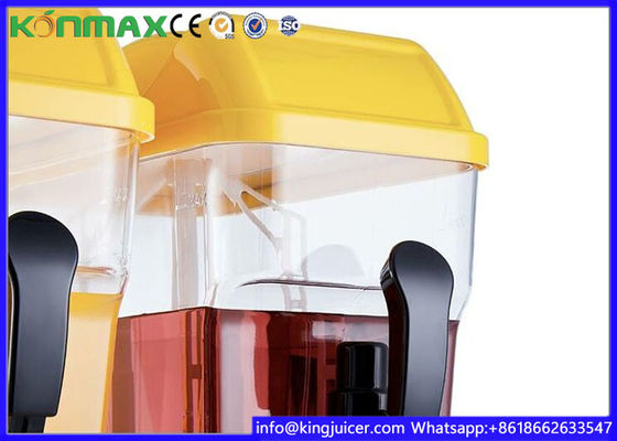 Het Vruchtensapautomaat van de drank Dubbele Kom met Verschillende Aroma's 18 Liter
