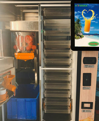 Automaat van het commerciële Rang de Verse Jus d'orange Met Nayax-Betalingsmanier