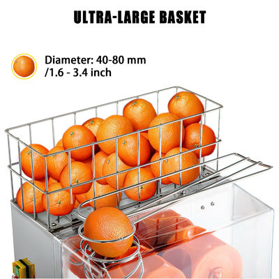 Professionele Commerciële Oranje Juicer-Machine, Huis Automatische Verse Oranje Juicers
