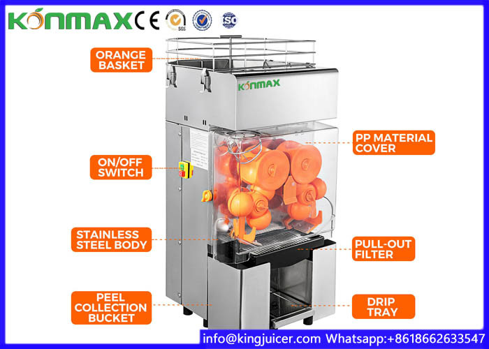 120W automatische Zumex Oranje Juicer/de Commerciële Machines van