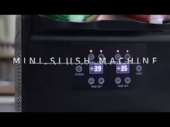 Huishoudelijk gebruik Mini-ijs slush machines 2x3 liter Kleine capaciteit
