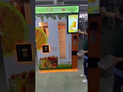 Hot 24 Hours Verkoop Fruit Orange Juice Vending Machine Voor Park Shopping Mall Universiteit