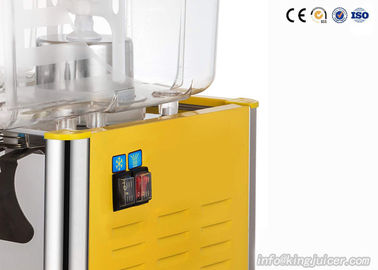 commerciële gekoelde sapautomaat voor de opslag van het snackvoedsel met geleid licht