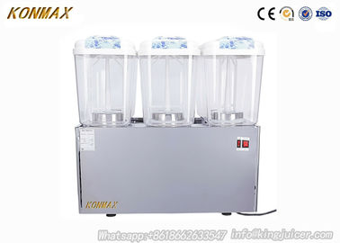 Automaat van de roestvrij staal de Koude Drank, 9L×4-Koude en Warmtebehandelde melk/Coffe-Automaat