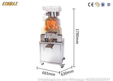 Machine van self - service de Oranje Juicer voor Supermarkt met Inmetro-Certificaat
