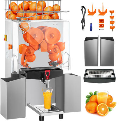 SS304 van het Metaal de Oranje Juicer van de voedselrang Elektrische Machine