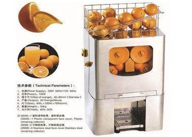 De Machine Automatisch 120W Roestvrij staal van supermarkt Commercieel Oranje Juicer